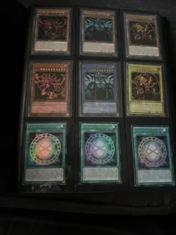 Premium Yu-Gi-Oh! Collection Binder – Egyptian God Cards, Ultra Rare Holos & Etc - Image 2