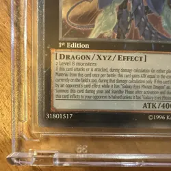 Yu-Gi-Oh! Number 62 Galaxy-Eyes Prime Photon Dragon Ultimate 1st Ed PRIO-EN040 - Image 2
