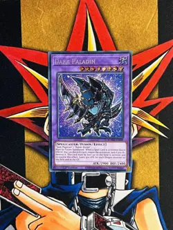 BLMM-EN008 Dark Paladin Secret Rare 1st Edition NM Yugioh - Image 1