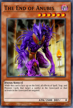 The End of Anubis BLTR-EN052 - Secret Rare - NM - YUGIOH TCG - Image 1