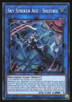 Sky Striker Ace - Shizuku ALT ART - L26D-ENS26 - Secret Rare - Yugioh - Image 1