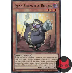 Yugioh Djinn Releaser of Rituals THSF-EN036 Super Rare NM - Image 1