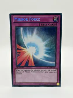 Mirror Force - LCYW-EN091 - 1st Edition Secret Rare Yu-Gi-Oh! TCG LP - Image 1