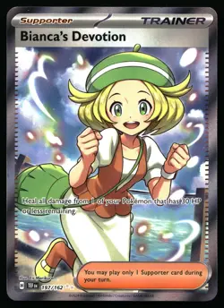 Bianca's Devotion #197/162 Pokemon SV05: Temporal Forces - Image 1
