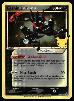 Greninja Star #SWSH144 Pokemon SWSH: Sword & Shield Promo Cards - Image 1