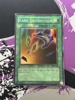 Yugioh Card Destruction SDY-042 Super Rare Unlimited OG Print Heavy Holo Bleed - Image 4