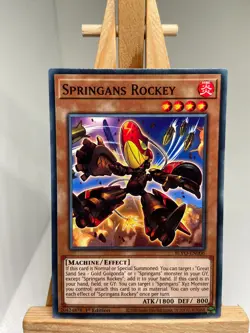 Springans Rockey - 1st Edition BLVO-EN006 - NM - YuGiOh - Image 1