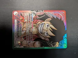 one piece pre errata luffy leader OP01-003 Alt Art - Image 1