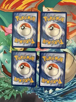x4 Special Red Card 082/086 Chaos Rising Uncommon Mega Evolution Playset - Image 2