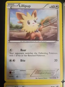 X14 Lillipup Herdier stoutland Pokemon Cards Unique Collection All Different... - Image 2