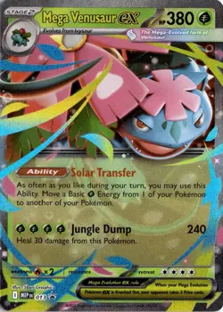 Mega Venusaur ex 013 ME: Mega Evolution Promo Pokemon Card TCG - Image 1
