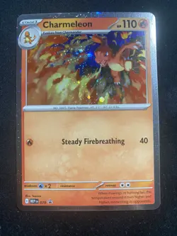 Charmeleon 079 Chaos Rising Cosmos Holo Promo Pokemon Card - Image 1