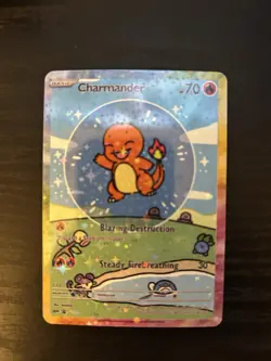 Charmander Pokemon Card Display Art Card - Image 1