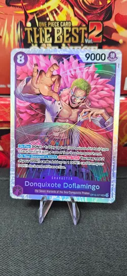 One Piece Card Game TCG Donquixote Doflamingo OP10-071 SR Royal Blood - Image 1