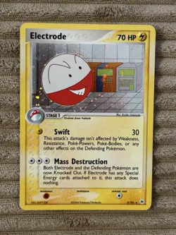 ELECTRODE 5/101 EX Hidden Legends HOLO SWIRL rare Pokemon TCG card NM CLEAN! - Image 1
