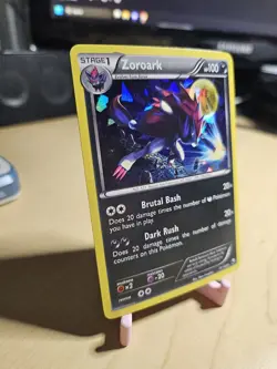 Pokemon TCG Zoroark Cracked Ice Holo Dark Explorers Card 71/108 - Image 2