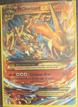 Pokemon Charizard EX Ultra Rare Holo Flashfire 12/106 English Card - Image 1