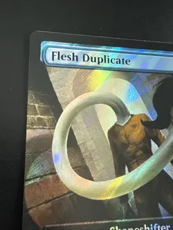SURGE FOIL Flesh Duplicate 0950 EXTENDED ART MTG Doctor Who Set Rare NM English - Image 2
