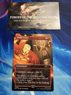 Braid of Fire Avatar Secret Lair Ember Island Players Last Air Bender - Image 1