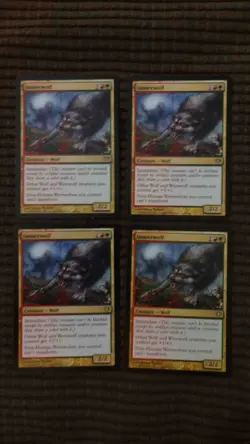 Magic: the Gathering / MtG Immerwolf x4 Dark Ascension - Image 1