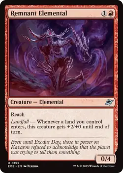 x4 NM (Playset) Remnant Elemental, MTG, Edge of Eternities, Magic, 155 - Image 1