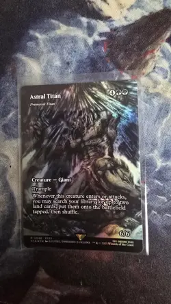Astral Titan - Primeval Titan (Showcase) Final Fantasy: Through the Ages Foil - Image 1