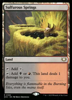 Sulfurous Springs R Commander: Outlaws of Thunder Junction 323 NM - Image 1