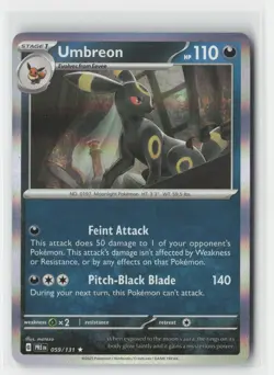 Umbreon Holofoil SV: Prismatic Evolutions PRE 059/131 Pokemon TCG - Image 1