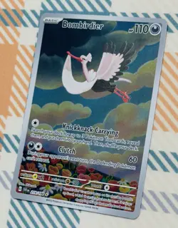 Bombirdier 219/198 - Pokemon Scarlet & Violet Base Illustration Rare - NM Y178 - Image 1