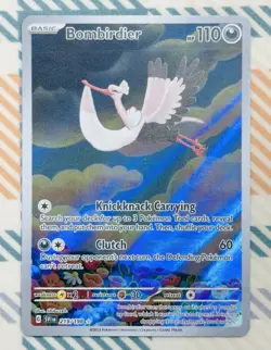 Bombirdier 219/198 - Pokemon Scarlet & Violet Base Illustration Rare - NM Y178 - Image 2