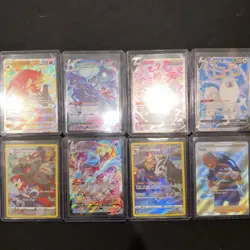 Pokemon Card Lot 8 Cards Total - Image 1