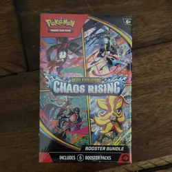 Pokemon TCG Booster Bundle - Mega Evolution: Chaos Rising 6 Packs - Image 1