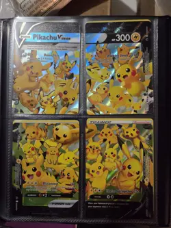 Pokemon Pikachu V-Union Set Near Mint SWSH139 SWSH140 SWSH141 SWSH142 25th - Image 1