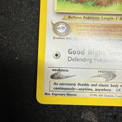 Igglybuff 36 Pokemon TCG WOTC Black Star Promo NM/M (001) - Image 4
