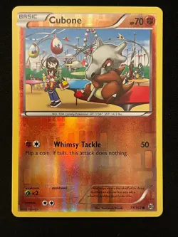 Pokemon Cubone Common XY - BREAKthrough 77/162 LP - Image 1