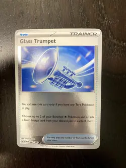 Glass Trumpet 189/217 Common Ascended Heroes Pokemon Reverse Holo Near Mint - Image 1