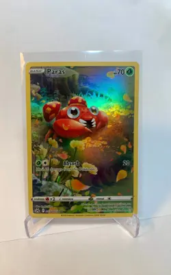 Paras GG32/GG70 - Crown Zenith Galarian Gallery Full Art Holo Pokemon TCG NM - Image 1