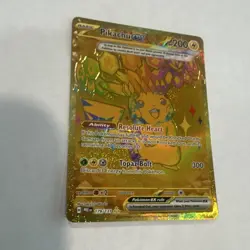 Pokemon Pikachu ex Full Art Hyper Rare Holo SV: Prismatic Evolutions 179/131 - Image 2