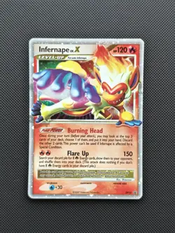 Infernape LV.X DP10 - Pokemon TCG - Diamond & Pearl 2007 - Promo Holo - LP - Image 1
