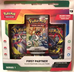 Pokemon Pokemon First Partner Illustration Collection Series 1 **New & Sealed** - Image 1