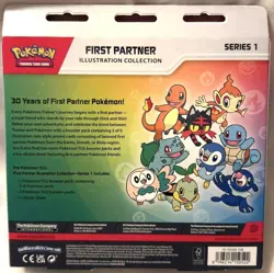 Pokemon Pokemon First Partner Illustration Collection Series 1 **New & Sealed** - Image 2