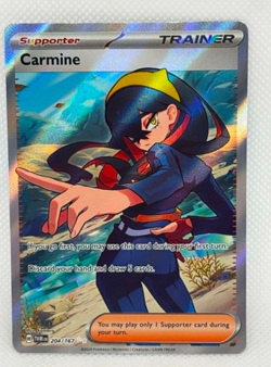 Pokemon Twilight Masquerade - Carmine 204/167 - Ultra Rare - NM/M Condition - Image 1