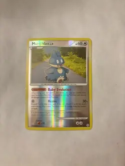 Pokemon Munchlax Diamond and Pearl 33/130 Reverse Holo Rare Basic 60 HP 2007 - Image 1