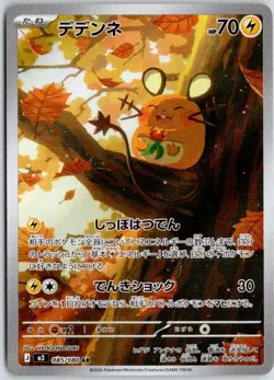 Dedenne - 085/080 Holofoil Art Rare M3: Nihil Zero 085/080 NM Pokemon JP TCG - Image 1
