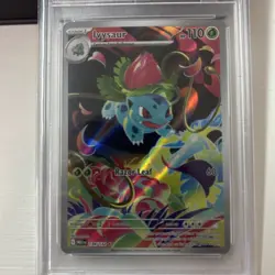 PSA 10 GEM Mint Ivysaur 134/132 Illustration Rare Pokemon MEG - Image 3