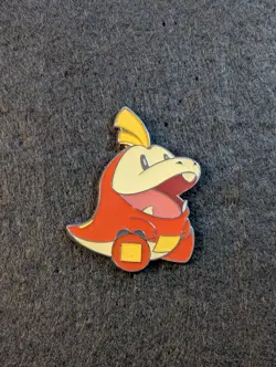 Fuecoco Collector's Pin Metal Enamel Pin Brand Pokemon TCG - Image 1