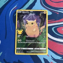 Pikachu Pokemon SWSH Celebrations 005/025 Holo Rare Full Art LP Mitsuhiro Arita - Image 1