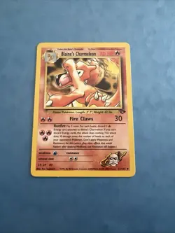 Blaine's Charmeleon 31/132 Gym Challenge 1st Edition Uncommon Regular NM - Image 1