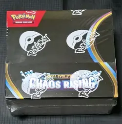 Pokemon TCG ME04 Chaos Rising Booster Box Factory Sealed - Image 1