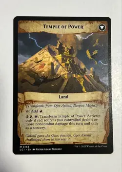 YuGiOh Ohel Ashonil Deepest Power English Version Trading Card Condition as - Image 2
